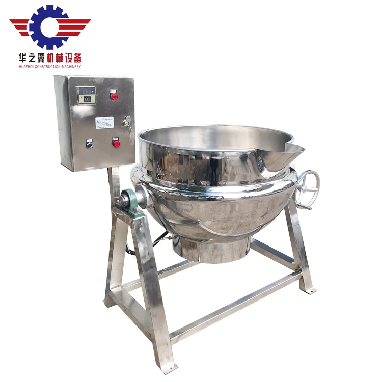 Tilting Stainless Steel Electric Heating 200L Jacket Pot